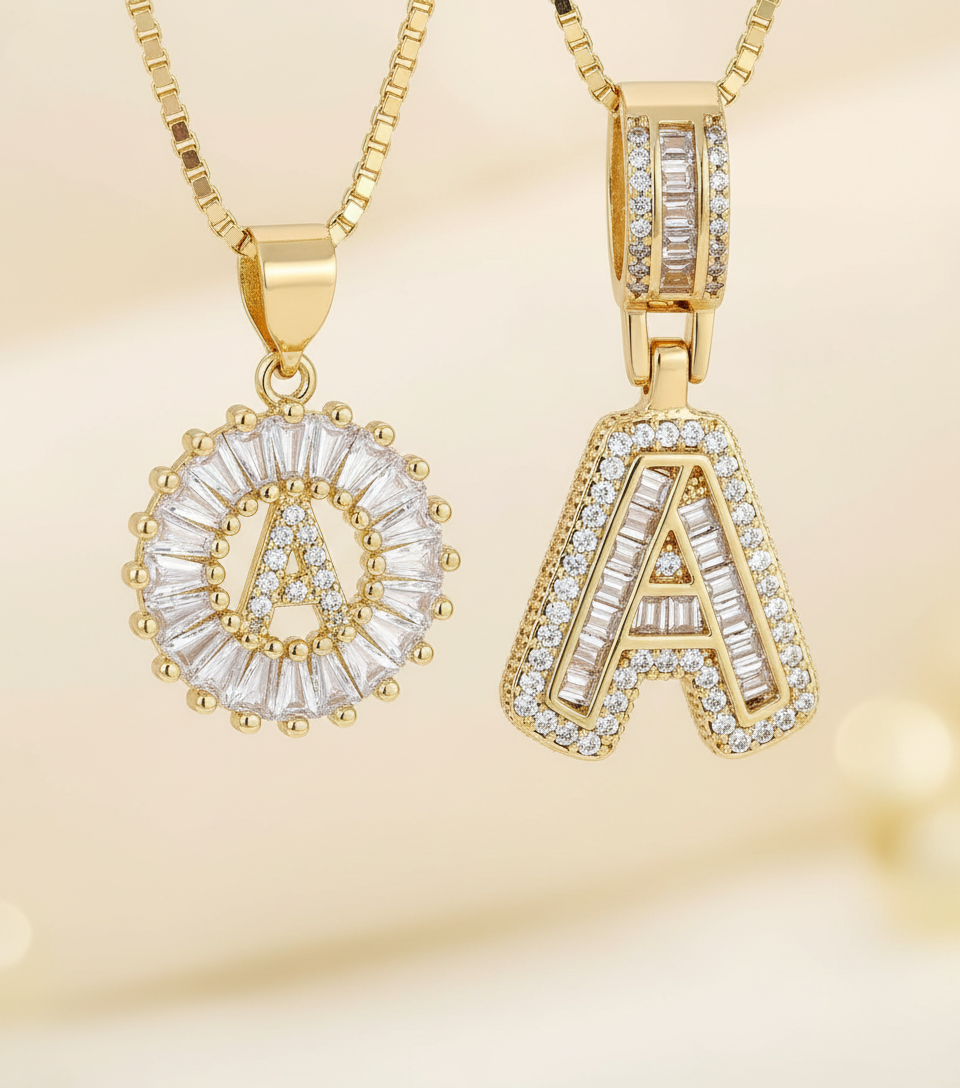 gold product pendant detail