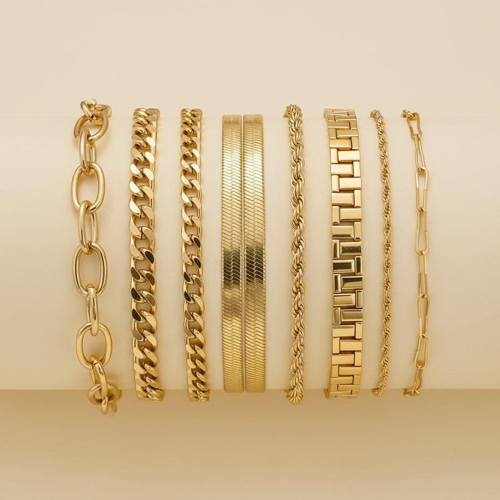 Maison Stack Gold Product Front
