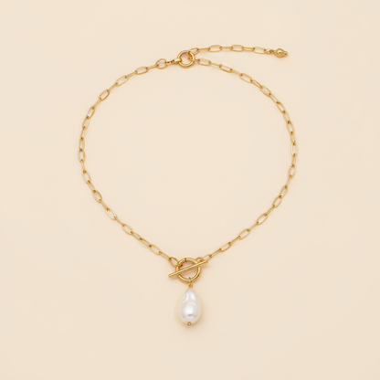 Pearl Choker Gold Product Front