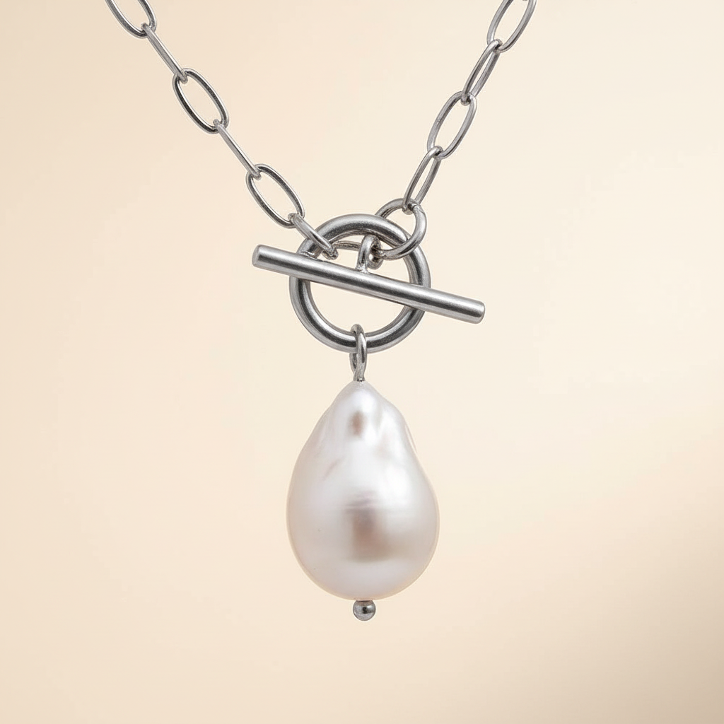 Pearl Choker Silver Product Detail